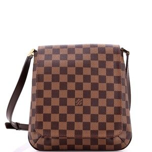 Louis Vuitton Ebene Long Cross body Bag